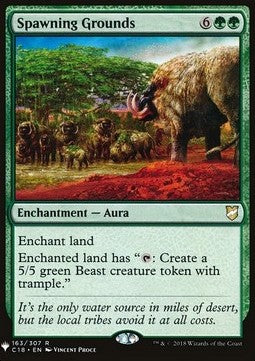 The List - Commander 2018 163/307 Spawning Grounds