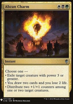 The List - Commander 2016 177/351 Abzan Charm