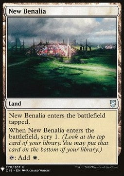 The List - Commander 2018 270/307 New Benalia