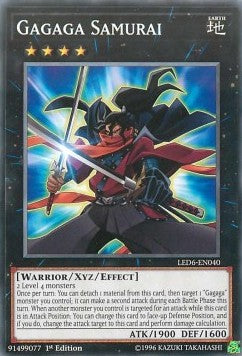 Gagaga Samurai Yu-Gi-Oh! (LED6-EN040)