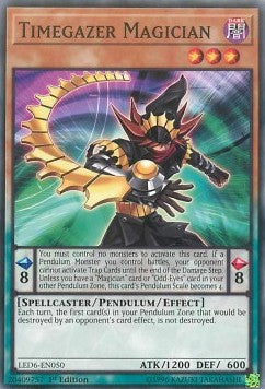 Timegazer Magician Yu-Gi-Oh! (LED6-EN050)