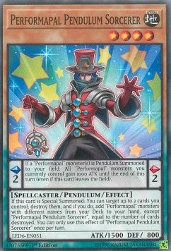 Performapal Pendulum Sorcerer Yu-Gi-Oh! (LED6-EN051)