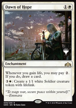 Guilds of Ravnica 008/259 Dawn of Hope (Silver Stamped Foil)