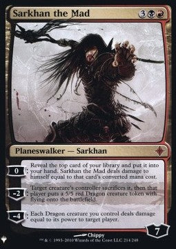 The List - Rise of the Eldrazi 214/248 Sarkhan the Mad (Foil)