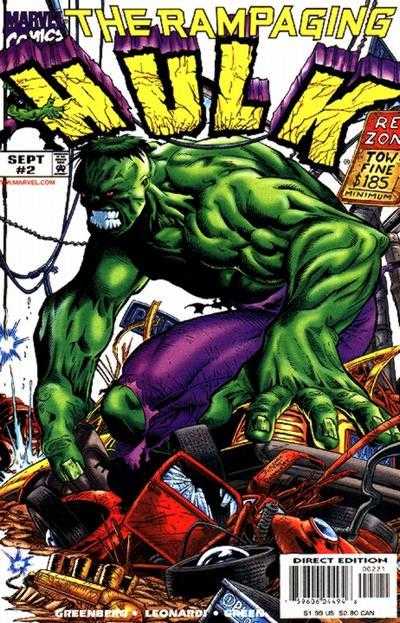 The Rampaging Hulk #2 Marvel Comics (1998)