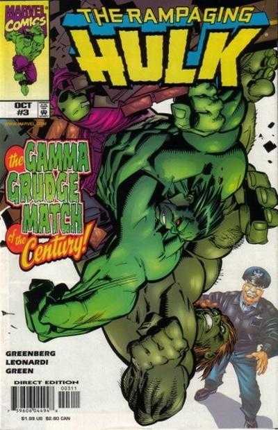 The Rampaging Hulk #3 Marvel Comics (1998)