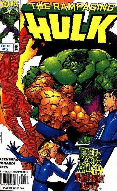 The Rampaging Hulk #5 Marvel Comics (1998)