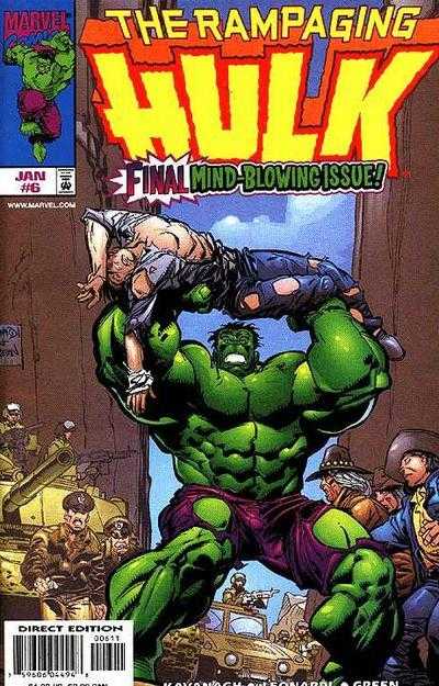 The Rampaging Hulk #6 Marvel Comics (1998)