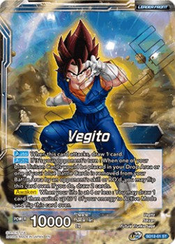 Vegito/SSB Vegito Godhood Transcended (Foil)(SD12-01ST) Dragon Ball Super