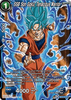 SSB Son Goku, Tenacious Warrior (SD12-03ST) Dragon Ball Super