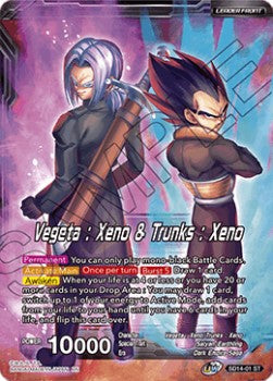 Vegeta Xeno & Trunks Xeno/Vegeks, the Unsung Fusion Hero (Foil)(SD14-01ST) Dragon Ball Super