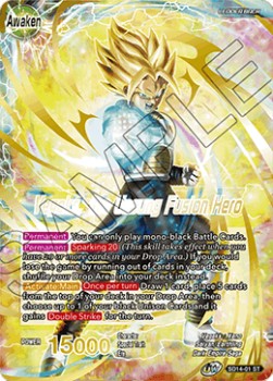 Vegeta Xeno & Trunks Xeno/Vegeks, the Unsung Fusion Hero (Foil)(SD14-01ST) Dragon Ball Super