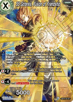 SS Gotenks, Fusion of Friendship (Foil)(SD14-02ST) Dragon Ball Super