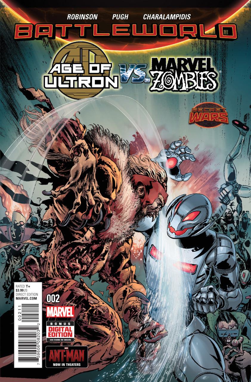 Age of Ultron Vs. Marvel Zombies #2 Marvel Comics (2015)