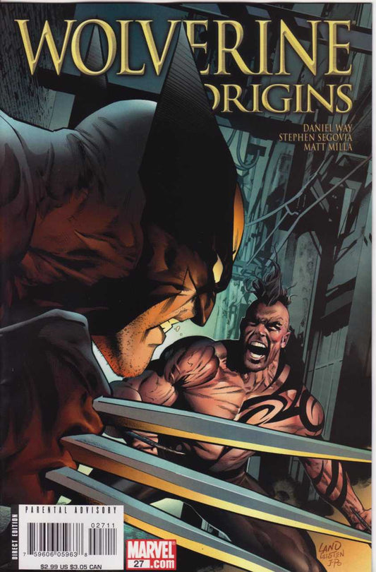 Wolverine Origins #27 Marvel Comics (2006)