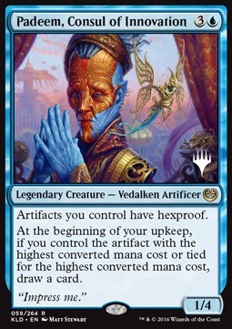 Kaladesh 059/264 Padeem, Consul of Innovation (Silver Stamped)