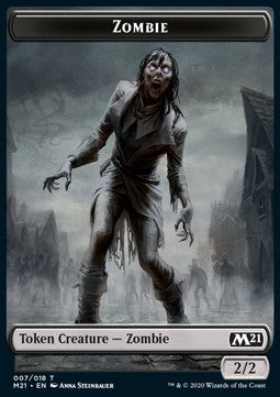 Zombie 007/018 Core Set 2021 Token