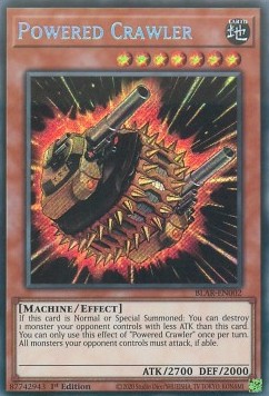 Powered Crawler (Prismatic Secret Rare)(BLAR-EN002)