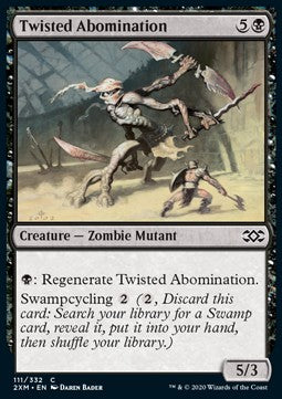 Double Masters 111/332 Twisted Abomination