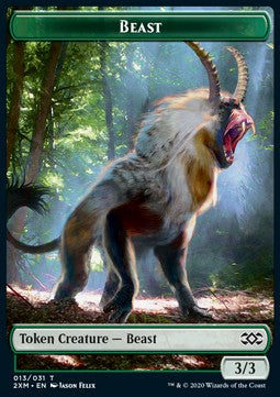 Beast 013/031 Double Masters Token