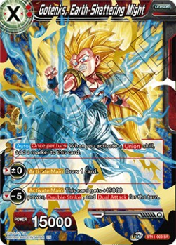 Gotenks, Earth-Shattering Might BT11-003SR Dragon Ball Super (Foil)