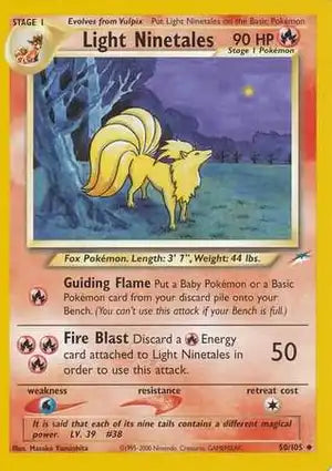 Neo Destiny 050/105 Light Ninetales