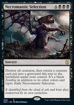 Zendikar Rising Commander 048 Necromantic Selection