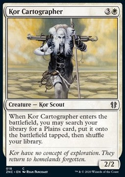 Zendikar Rising Commander 018 Kor Cartographer