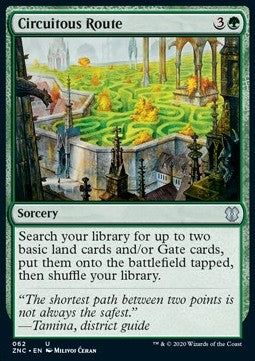 Zendikar Rising Commander 062 Circuitous Route