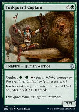 Zendikar Rising Commander 085 Tuskguard Captain