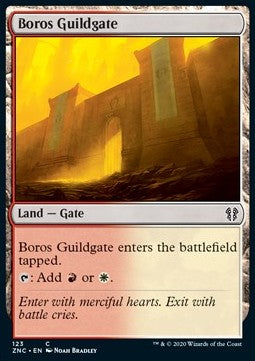 Zendikar Rising Commander 123 Boros Guildgate