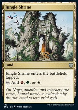 Zendikar Rising Commander 132 Jungle Shrine