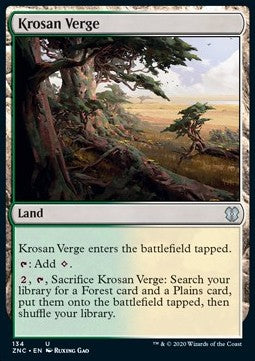 Zendikar Rising Commander 134 Krosan Verge