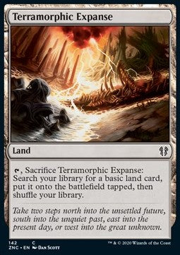 Zendikar Rising Commander 142 Terramorphic Expanse