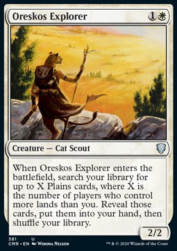 Commander Legends 381 Oreskos Explorer