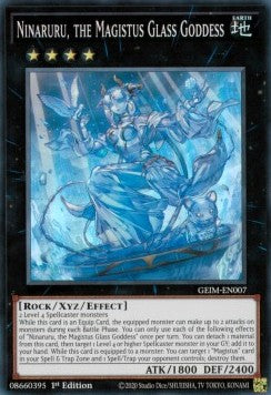 Ninaruru, The Magistus Glass Goddess (Super Rare)(GEIM-EN007)