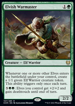 Kaldheim 167/285 Elvish Warmaster