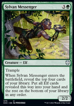 Kaldheim Commander 075 Sylvan Messenger