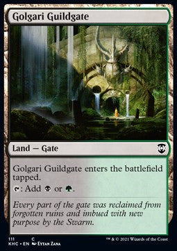 Kaldheim Commander 111 Golgari Guildgate