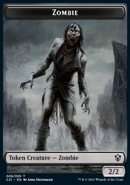 Zombie 009/030 Spirit 021/030 Strixhaven Commander Token