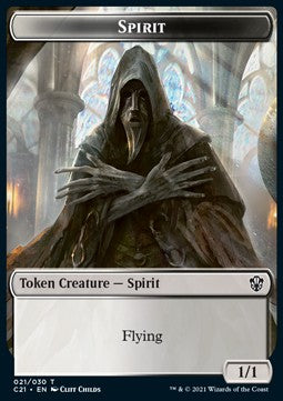 Zombie 009/030 Spirit 021/030 Strixhaven Commander Token