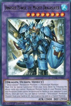 Dinoster Power, The Mighty Dracoslayer (Rare)(ANGU-EN047)