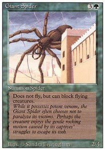 Revised (3rd Edition) - Giant Spider