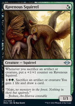 Modern Horizons 2 211/303 Ravenous Squirrel