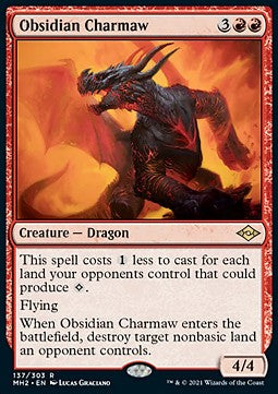 Modern Horizons 2 137/254 Obsidian Charmaw