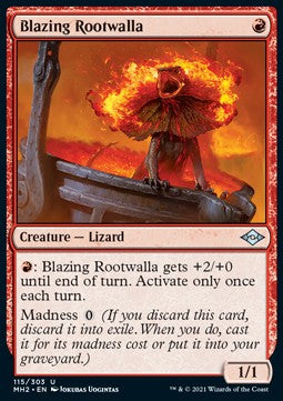 Modern Horizons 2 115/303 Blazing Rootwalla