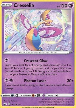 Chilling Reign 064/198 Cresselia (Reverse Holo)