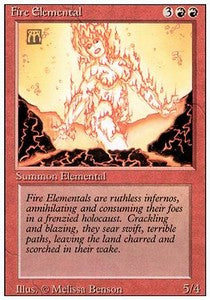 Revised (3rd Edition) - Fire Elemental