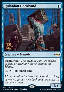 Modern Horizons 2 059/303 Rishadan Dockhand (Dated Foil Promo)