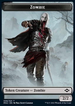 Zombie 006/021 Modern Horizons 2 Token